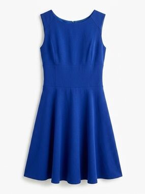 Marc New York Andrew Marc Royal Blue A-Line Fit & Flare Dress - Size 8